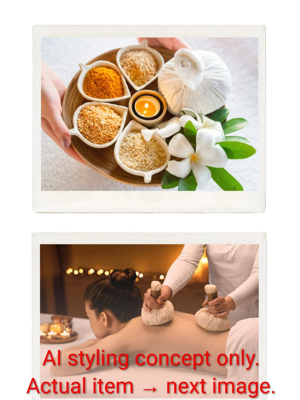 Thai Herbal Compress Ball Set, 5 Pieces, 2 Sizes